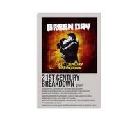 Green Day 21st Century BreakdownWaterproof Poster Art Living Room Wall Bedroom Decoration Home Office And Gift Preparation Exquisite Gifts for Giving to People20x30inch(50x75cm)Green Day 21st Century