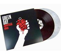 Green Day American Idiot Vinyl LP Red/Black/White Swirl Colour Reissue NEW 2015