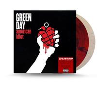 Green Day American Idiot Vinyl LP Red/Black/White Swirl Colour Reissue NEW 2015