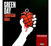 Green Day American Idiot Vinyl LP Red/Black/White Swirl Colour Reissue NEW 2015