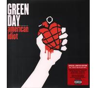 Green Day American Idiot Vinyl LP Red/Black/White Swirl Colour Reissue NEW 2015