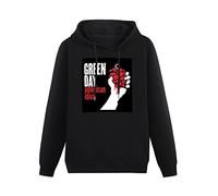 Green Day American Idiot Music Hoodies Long Sleeve Pullover Loose Hoody Men Sweatershirt Size M