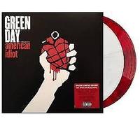 Green Day American Idiot Vinyl LP Red/Black/White Swirl Colour Reissue NEW 2015