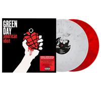 Green Day American Idiot Vinyl LP Red/Black/White Swirl Colour Reissue NEW 2015