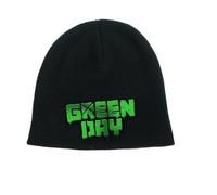 Green Day Beanie Hat Cap band Logo american idiot new Official black One Size