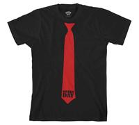 Green Day Billie Joe Armstrong Tie T-Shirt in Black | Size: Large green day Black L