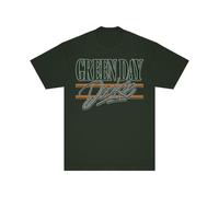 Green Day Dookie 90s Souvenir T-Shirt, Forest Green, S