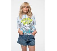 Green Day Dookie Longview Dye Wash T-Shirt in White | Size: XL green day White XL