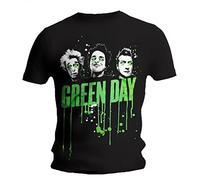 Green Day 'Drips' T-Shirt (2 extra large)
