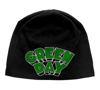 Green Day Heart Rock Dookie Logo Beanie - Black (One Size)