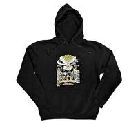 Green Day Hoodie 1994 Tour Band Logo Official Unisex Black Pullover M