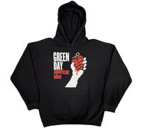 Green Day American Idiot Black Pull Over Hoodie OFFICIAL