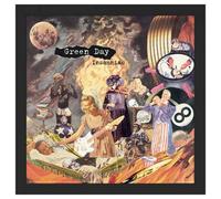Green Day Insomniac Album Cover Framed Print Multicoloured (36.5Cm X 36.5Cm X 0.7Cm)
