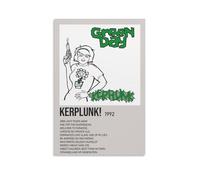 Green Day Kerplunk Anti Splash Art Posters Living Room And Bedroom Hanging Paintings Suitable for Multiple Scenarios No Need for Punching Easy to Install Suitable for Gifts And Personal UseUnframe-sty