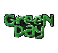 Green Day Kerplunk Logo Stamdard Woven Patch One Size