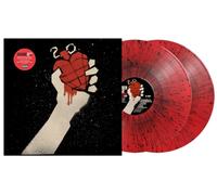 GREEN DAY LP x 2 American Idiot RED & BLACK SPLATTER COLOURED VINYL 20th Aniv.