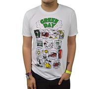 Green Day Men's Dookie Collage T-Shirt White