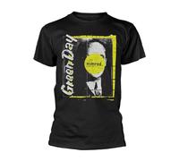 Green Day Men's Nimrod Portrait T-Shirt Black, Black, Medium