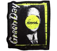 Green Day Nimrod Printed Iron On Patch (One Size) (Black/White/Yellow)