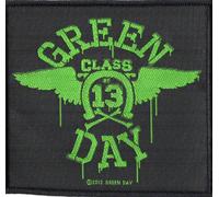 GREEN DAY Official Merchandise Product Sew-On-Patch New CLASS 13 WINGS