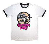 Green Day Revolution TNT Ringer T-Shirt in White | Size: Medium green day White M