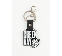 Green Day - Stacked Logo & Grenade Glow In The Dark - Keychain - black - Onesize - Metal,Metal Onesize