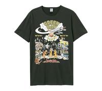 Green Day T Shirt - Dookie Amplified Vintage Rocksax Charcoal XXL