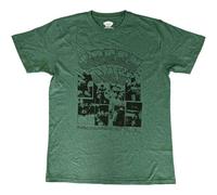 Green Day T Shirt Dookie Frames Band Logo Official Mens Green