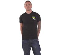 Green Day T Shirt Nimrod Breast Print Band Logo Official Unisex Black XL