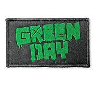 Green Day - Green Day Patch Logo Black