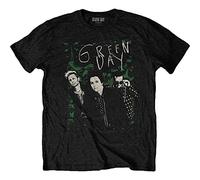 Green Day Unisex Adult Green Lean T-Shirt (XL) (Black)