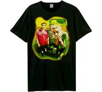 Green Day Unisex T-Shirt Mugshot Rebels Vintage Black (M)