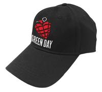 Green Day Women's Grenade Logo Baseball Cap in Black green day Black One Size