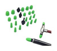 Green Dent Repair Tabs 23-Pack Safe for Paint | Soft TPU material, 23-pack value set, green color, minor dent removal, safe for original paint