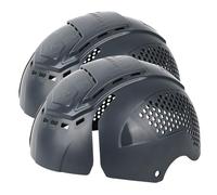 GREEN DEVIL Matrix Lite Head Protection Bump Cap Universal Safety Bump Cap Insert Hard Shell ABS Hard Shell Breathable Light Anti-Shock Fits Any Baseball Cap or Safety Helmets (Gray, 2