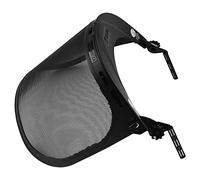 GREEN DEVIL Replacement Metal Mesh Visor Protective Face Shield with Mounting Bracket for Chainsaw /Forest Hard Hats/Helmets ANSI Z87.1