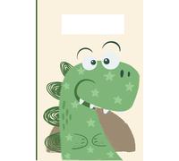 Green Dinosaur Composition Notebook for Kids - 6x9 Lined Journal with Cute T-Rex Cover | 120 Pages, Matte Soft Cover: Fun and Friendly T-Rex-Themed ... School Notes, Stories, and Daily Journaling