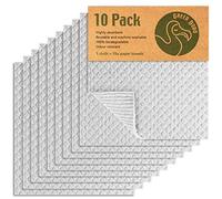 Green Dodo Swedish Dishcloth 10 Pack - Eco Friendly Biodegradable & Sustainable Sponge Kitchen cloth - Absorbent & Odour Free Dish Cloths For Kitchen - Reusable Kitchen Sponge Paper Towel Alternative