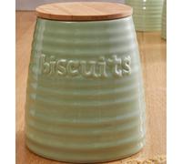 Green Dolomite Biscuit Canister | Winnie