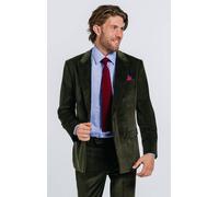 Green Double Breasted Corduroy Jacket Dobell Dark Green 46R