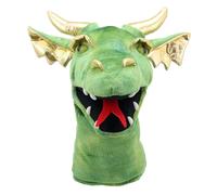 Green Dragon Head Plush Puppet The Puppet Company PC004804
