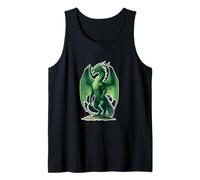 Green Dragon Rampant - High Fantasy - TTRPG Tank Top