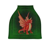 Green Dragon Stretchy Baby Car Seat Cover,Canopy Nursing Covers,Soft Breathable Windproof Scarf Changepad for Winter Infant Breastfeeding Boys