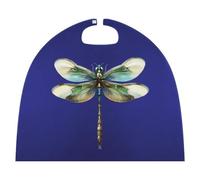 Green Dragonfly Cute Halloween Cape Lightweight Fancy Dress Cloak Cosplay Costume for Men Women