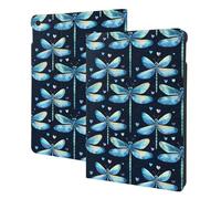 Green Dragonfly Print Compatible with ipad 9th/8th/7th Generation Case Cover, Tablet Cases Compatible with ipad Case 10.2 Inch, Auto Wake/Sleep, Folio Stand