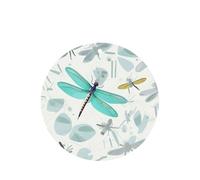 Green Dragonfly Printing 10 Pcs Air Freshener Cards,Car Scented Hanging Sheets Air Freshener Set For Car Decoration