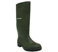 Green Dunlop Waterproof Welly Wellies Wellington Boots Size 3