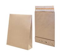 Green E E.Commerce Easy Open Mailing Bag Brown 350 (W) x 450 (H) mm Plain 110 gsm Pack of 200