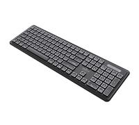 GREEN_E Green GR9400 Wireless Keyboard Eco-Designed 100% Recycled Materials USB-A Dongle Black