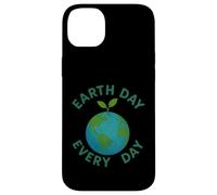 Green Earth Every Day Environmental Awareness Message Case for iPhone 14 Plus